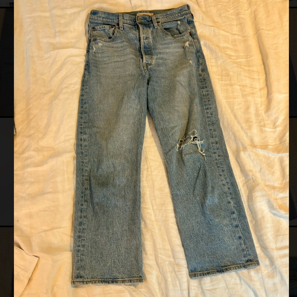 Levi’s ribcage straight ankle jean